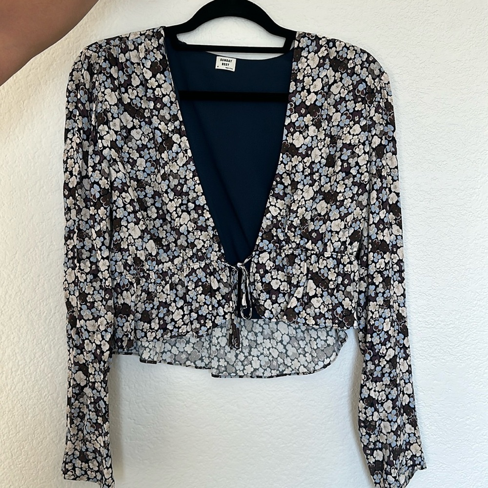 Sunday Best Floral Blouse